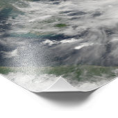 Tropisch Storm Kammuri Foto Afdruk (Hoek)