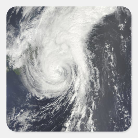 Tropisch Storm Krovanh Vierkante Sticker (Voorkant)