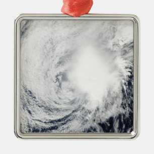 Tropisch Storm Nida zuidoosten Kadena Metalen Ornament