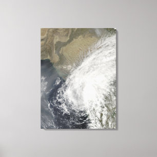 Tropisch Storm Phyan Canvas Afdruk