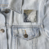 Tropisch Storm Phyan Vierkante Button 5,1 Cm (In situ)