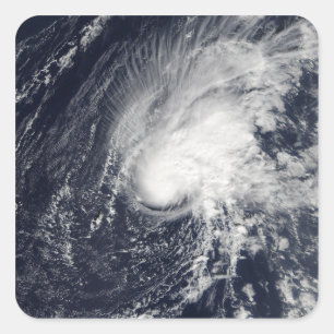 Tropisch Storm Zeta Vierkante Sticker