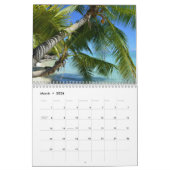 Tropisch strand 2025 kalender (Mar 2026)