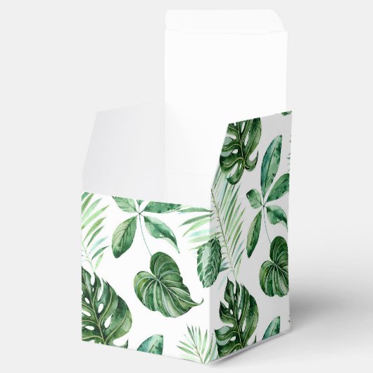 Tropisch strand bedankdoosjes (Geopend)