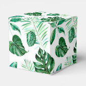 Tropisch strand bedankdoosjes (Achterkant)