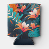 Tropisch strand blikjeskoeler (Voorkant)