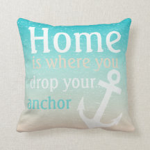 Tropisch strand Blue Water Sand Anchor Sailboot