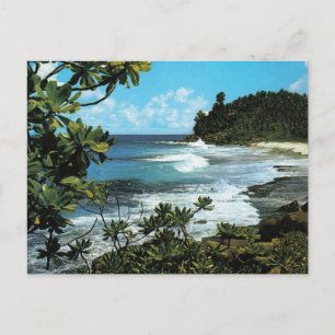 Tropisch strand briefkaart