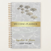 Tropisch strand bruiloft planner (Voorkant)