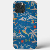 Tropisch strand Case-Mate iPhone case (Achterkant)
