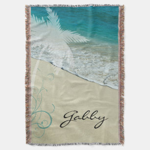 Tropisch strand deken