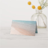 Tropisch strand Destination Wedding (Achterkant)