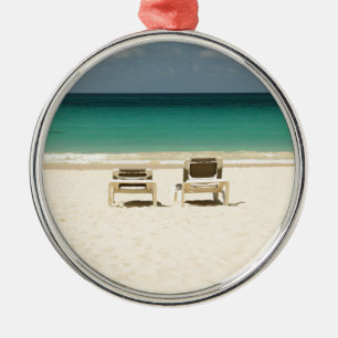 Tropisch strand Dominicaanse Republiek Metalen Ornament