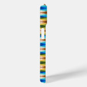 Tropisch strand gekleurde caleidoscoop Abstracte k Case-Mate iPhone Case (Achterkant / Rechts)