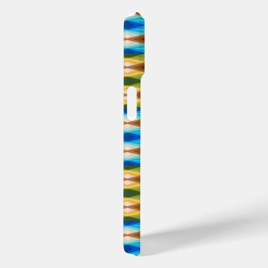 Tropisch strand gekleurde caleidoscoop Abstracte k Case-Mate iPhone Case (Achterkant / Rechts)