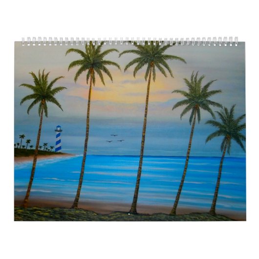 Tropisch strand kalender (Hoes)