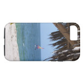 Tropisch strand kleurige zeilboot Case-Mate iPhone case (Achterkant (Horizontaal))