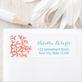 Tropisch strand Koraalrif Elegant Etiket (Insitu)