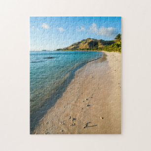 Tropisch strand landschap, Fiji Legpuzzel