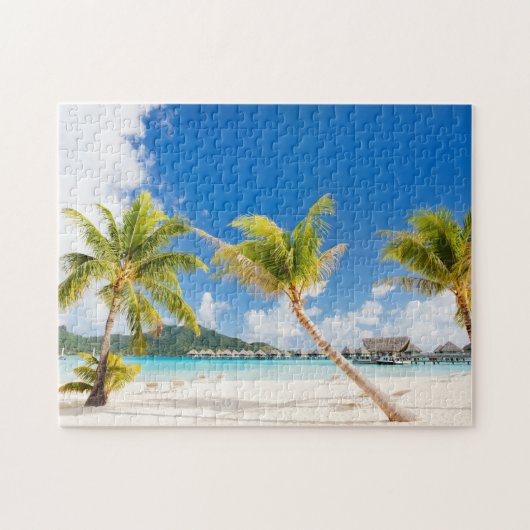Tropisch strand legpuzzel (Horizontaal)