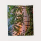 Tropisch strand | Nationaal park Corcovado Wandkleed (Voorkant)