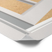 Tropisch strand poster (Hoek)