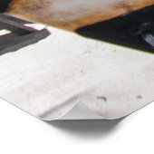 Tropisch strand Resort Poster (Hoek)