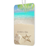 Tropisch strand, Seastar, Seashell Luchtverfrisser (Links)