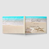 Tropisch strand, Seastar, Seashell Wedding Gastenboek (Volledig)
