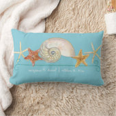 Tropisch strand Shells Starfish Nautilus Summer Kussen (Deken)