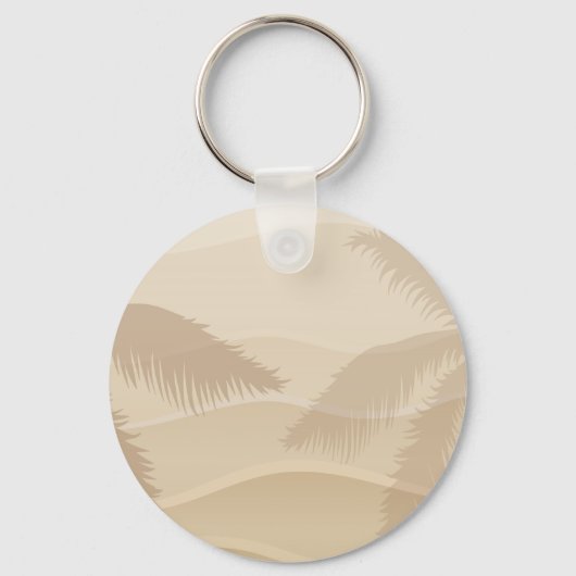 Tropisch strand sleutelhanger (Voorkant)