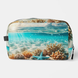 Tropisch strand Starfish Seashells Ocean Scene Toilettasje