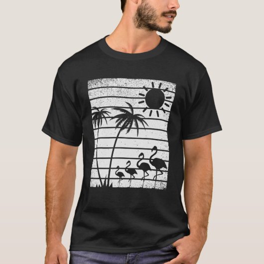 tropisch strand Su T-shirt (Voorkant)