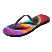 Tropisch strand teenslippers (Schuin)