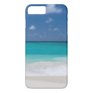 Tropisch strand turkoois water iPhone 8 plus / 7 plus hoesje