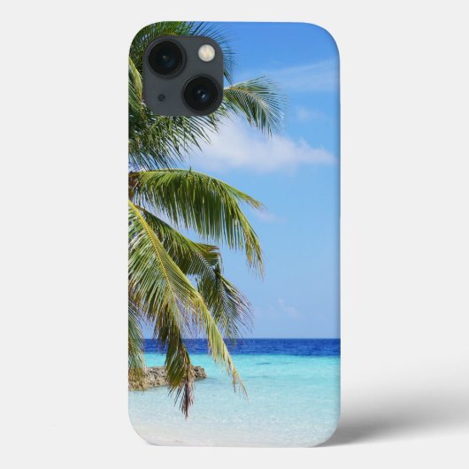 Tropisch strand Turquoise Water Blue Sky Case-Mate iPhone Case (Achterkant)
