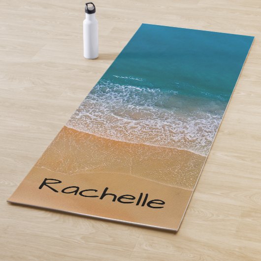 Tropisch strand yogamat (In situ)