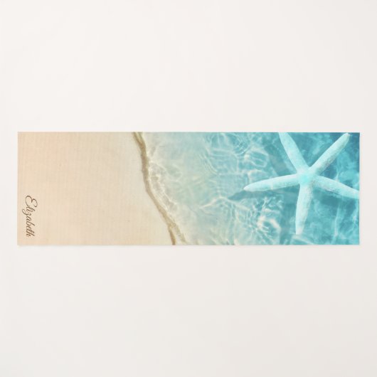 Tropisch strand, Zand, Seastar Yogamat (Voorkant (horizontaal))