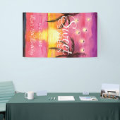 Tropisch strand, zoet 16-partij spandoek (Beurs)