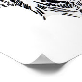 Tropisch strand Zuidwind  Kunst Poster (Hoek)