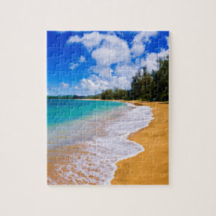 Tropisch strandparadijs, Hawaï Legpuzzel