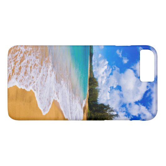 Tropisch strandparadijs, Hawaii Case-Mate iPhone Case (Achterkant (Horizontaal))