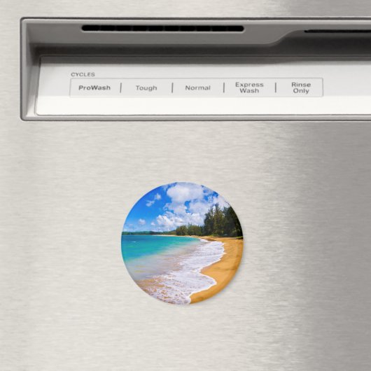 Tropisch strandparadijs, Hawaii Magneet (Insitu (Vaatwasser))