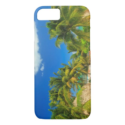 Tropisch strandresort, Belize Case-Mate iPhone Case (Achterkant)