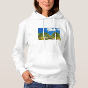 Tropisch strandresort, Belize Hoodie