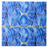 Tropisch Surf & Zand - Strandleven Tegeltje (Voorkant)