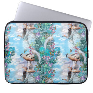 Tropisch Surrealisme Fantasy Laptop Sleeve