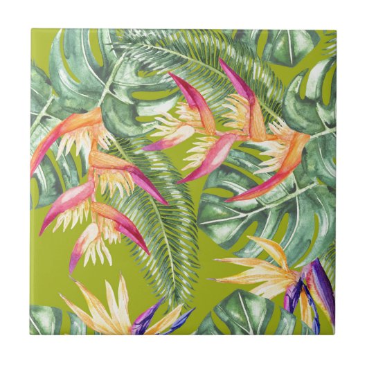 Tropisch Tegeltje (Voorkant)