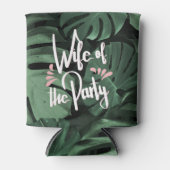 Tropisch thema Bridal Bachelorette Blikjeskoeler (Voorkant)