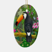 Tropisch Toco Toucan Bird Ornament (Rechts)